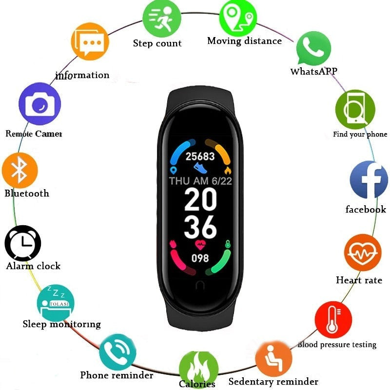 VardiPro - Montre Connectée Bluetooth Multifonction