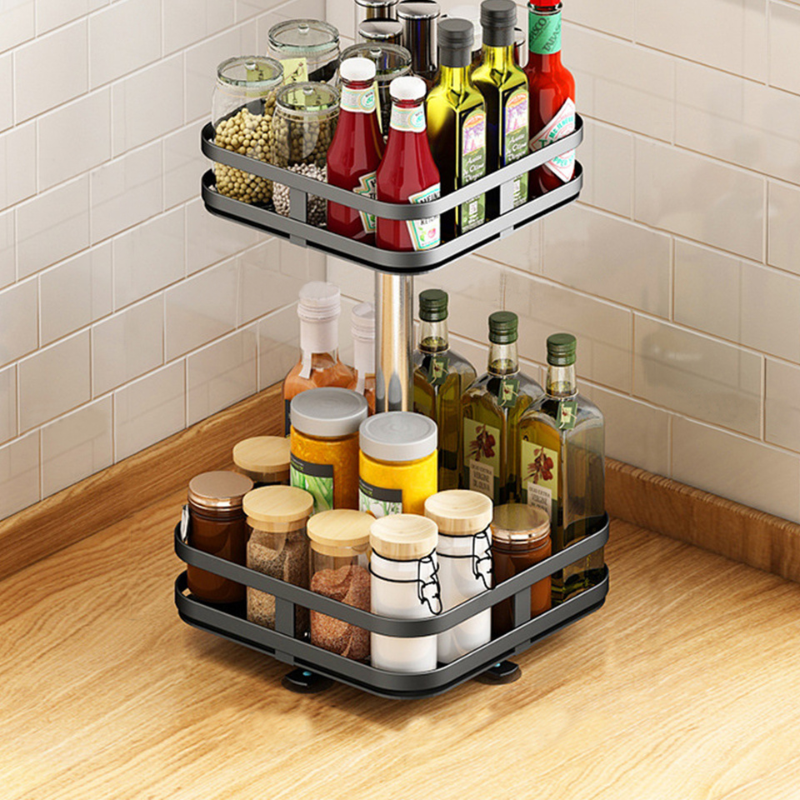 Organiseur Rotatif 360 - Etagere de rangement multifonction pour la cuisine
