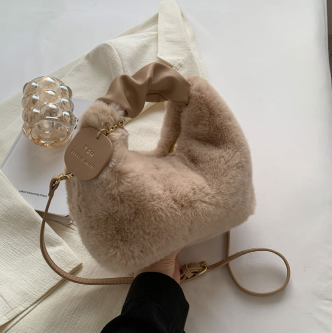 FluffyBag - Joli Sac à Main Doux et Câlin