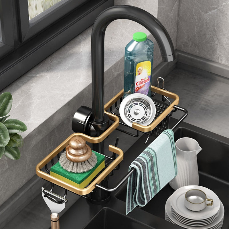 SinkMaster Organizer - Solution Pratique Cuisine Nette