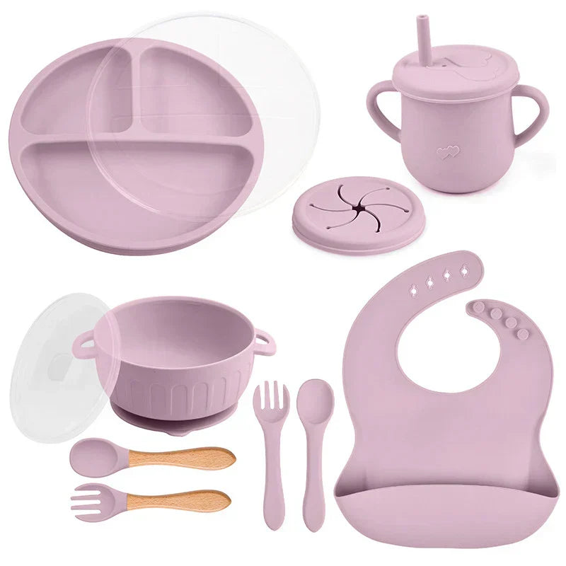 BabyCare Set - Service 10 Pièces Sans BPA pour Bébé