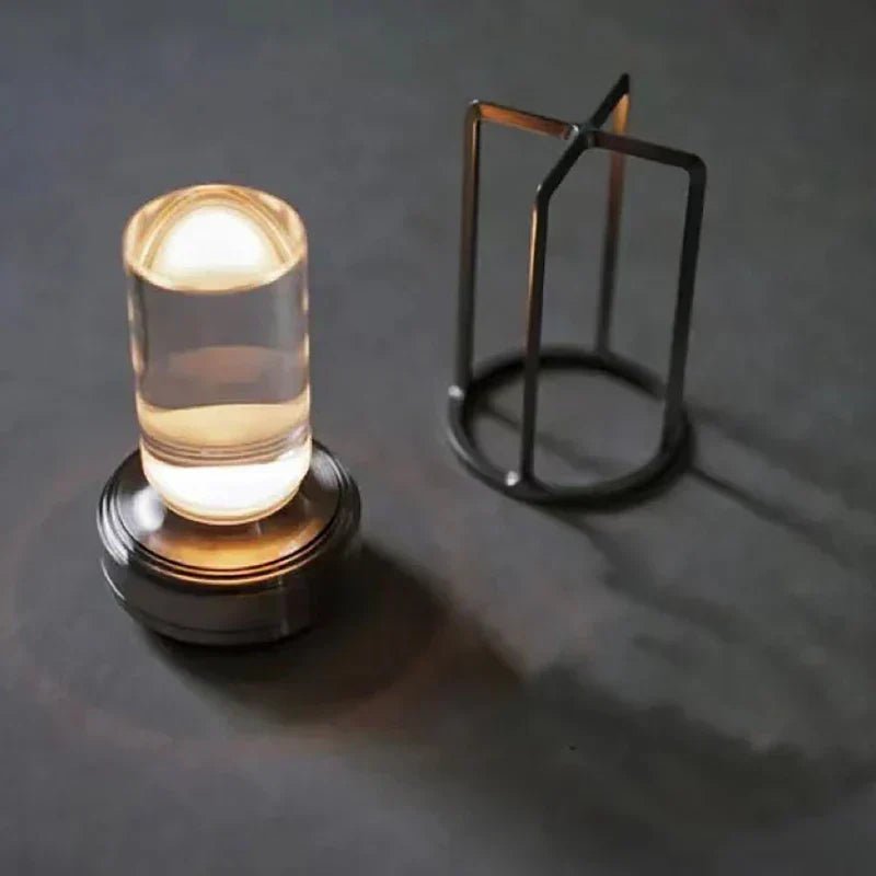 LumenAura - Lanterne LED Sans Fil pour Intérieur et Extérieur
