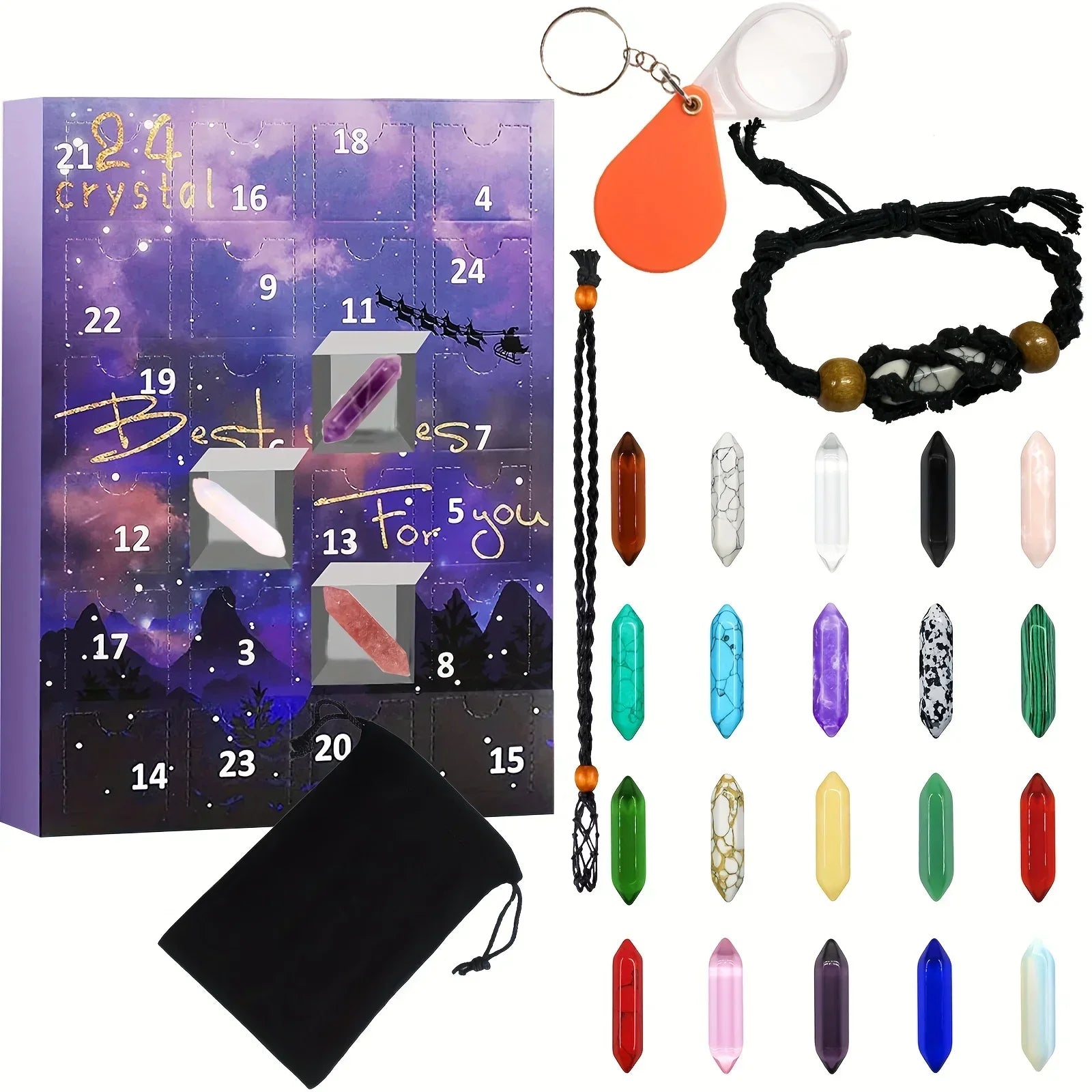 SparklingGems Adventskalender - 24 Pierres Précieuses
