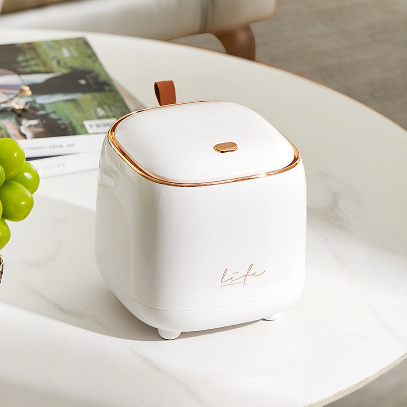 LuxeBin - Poubelle de Table Élégante pour Espace
