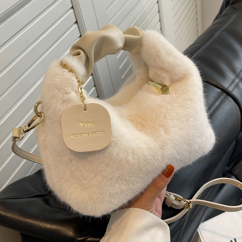 FluffyBag - Joli Sac à Main Doux et Câlin