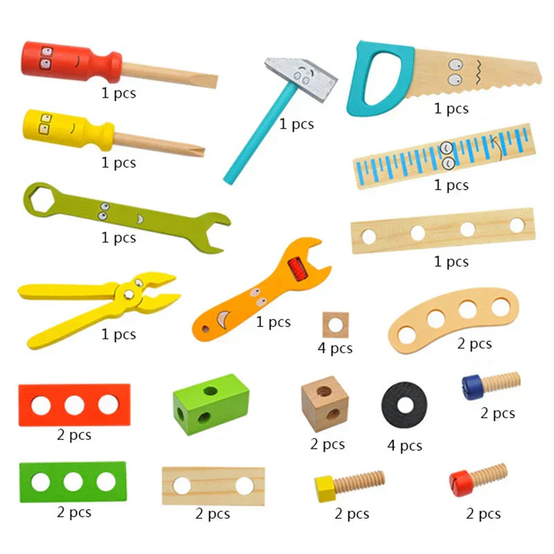BuilderCraft Set – Set de Construction Montessori Créatif