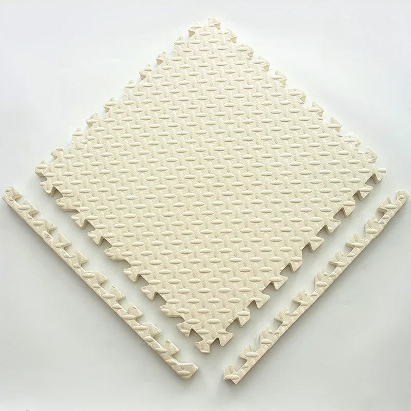 SafePlay | Tapis de Jeu Épais pour Bébés avec Protection Amortissante | Aire de Jeu Flexible et Colorée 17