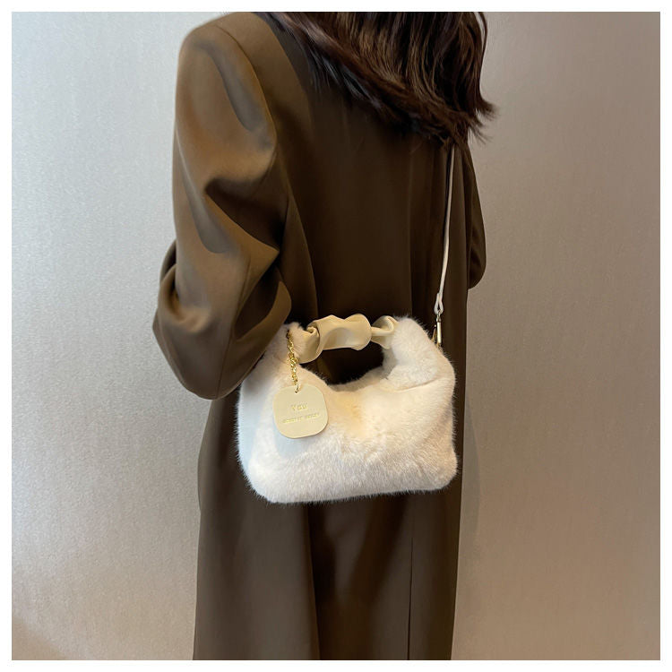 FluffyBag - Joli Sac à Main Doux et Câlin