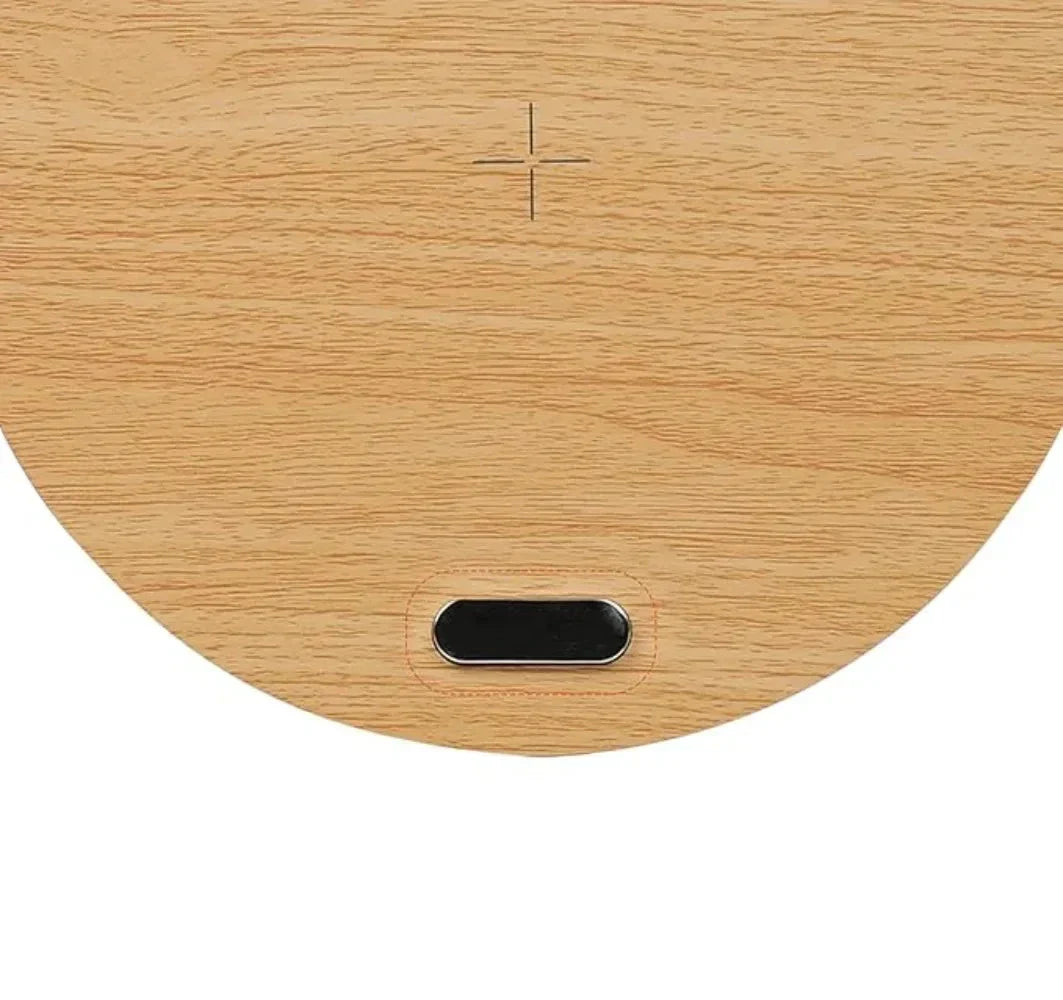 PowerGlow - Chargeur sans fil 15W avec lampe de bureau intégrée