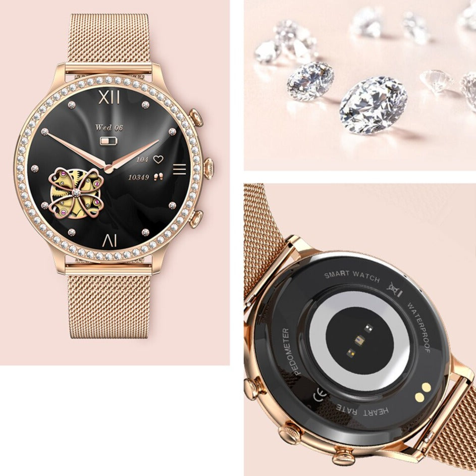 SmartPulse Watch - Monitoring Santé Luxe Connecté