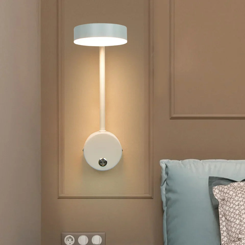 NordicGlow - Applique Murale LED Orientable pour Intérieur Moderne