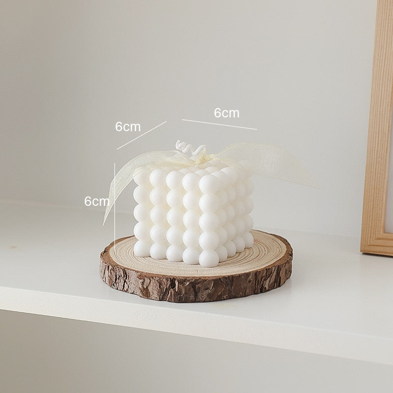 BubbleGlow Candle - Bougie Tendance pour Intérieur