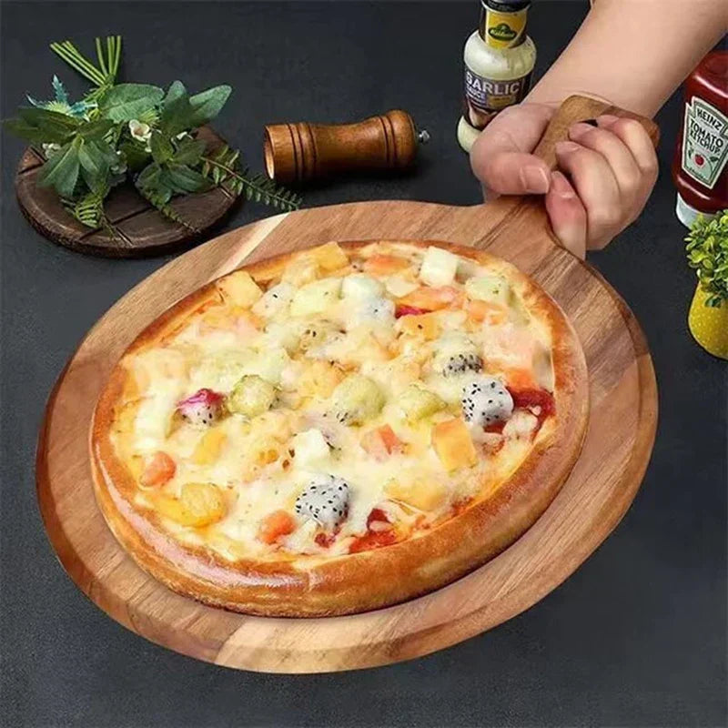 WoodStyle Acacia - Planche Pizza et Service