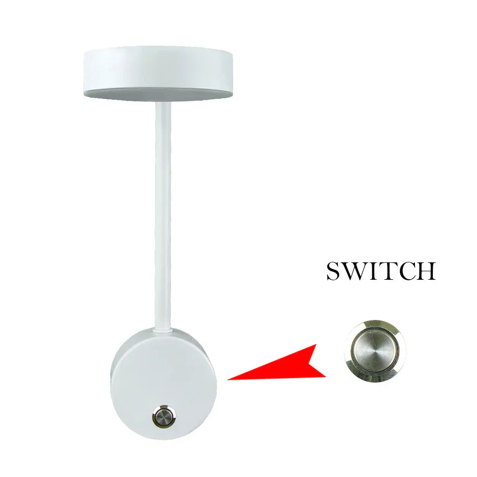 NordicGlow - Applique Murale LED Orientable pour Intérieur Moderne