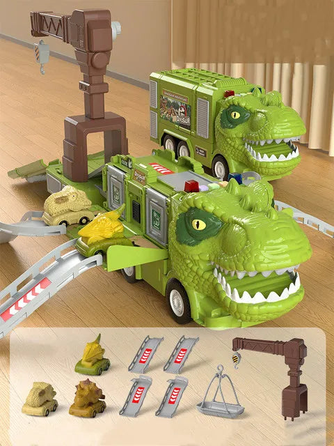 DinoRoar Truck – Camion Dinosaures Pliable Aventure