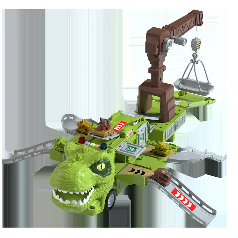 DinoRoar Truck – Camion Dinosaures Pliable Aventure