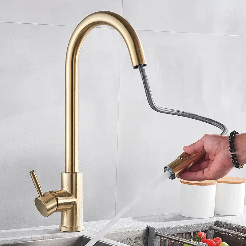 FlowMaster - Robinet de Cuisine Luxueux avec Rotation 360°