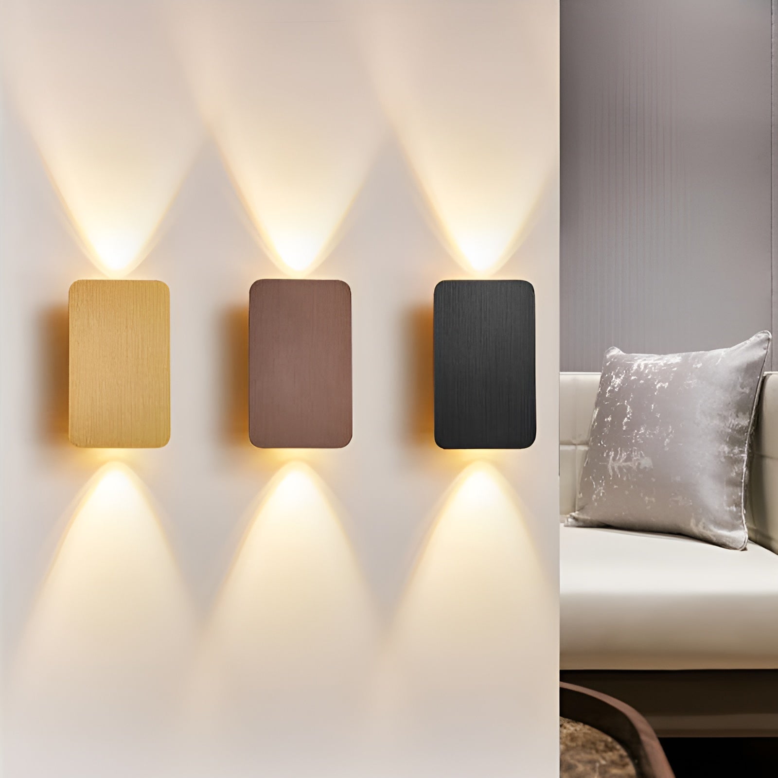 ScandiLuxe | Élégante Applique Murale Design LED pour Salon Moderne 1