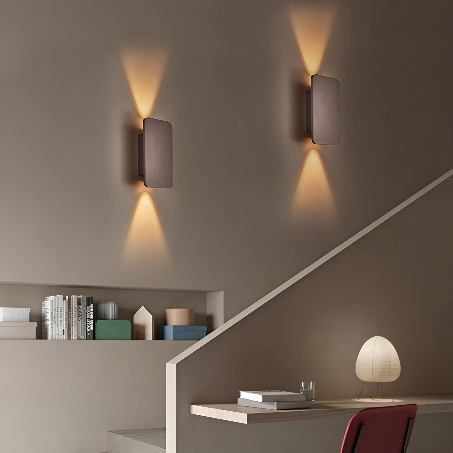 ScandiLuxe | Élégante Applique Murale Design LED pour Salon Moderne 8