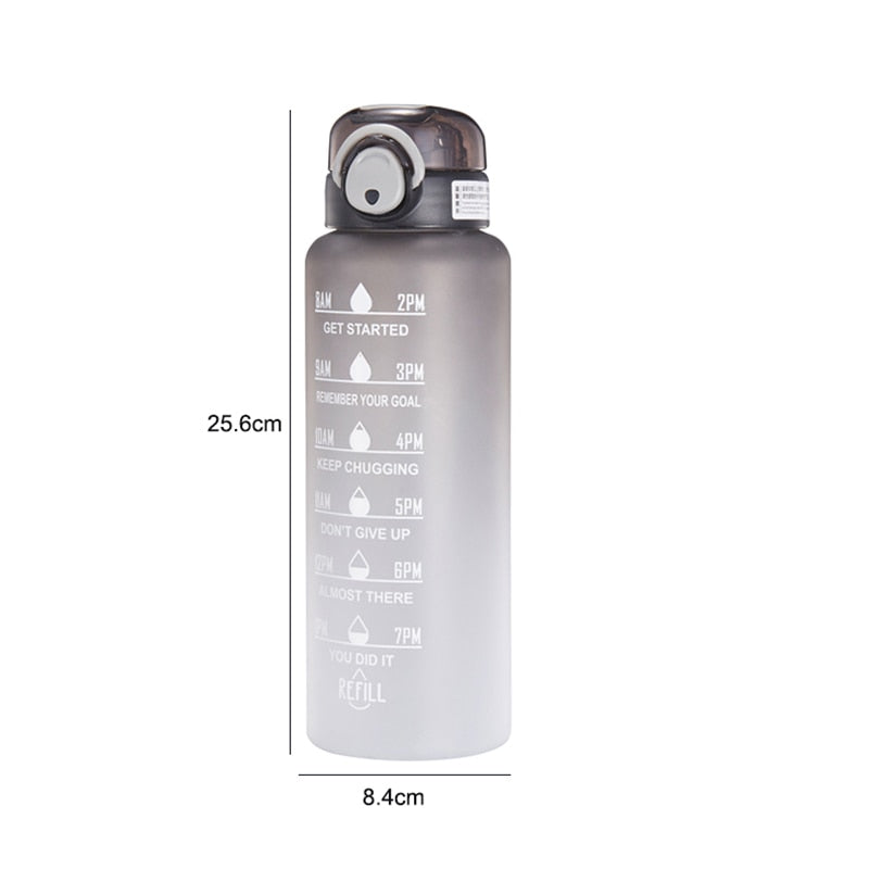 GoalHydrate Bottle - Bouteille Motivante Quotidienne