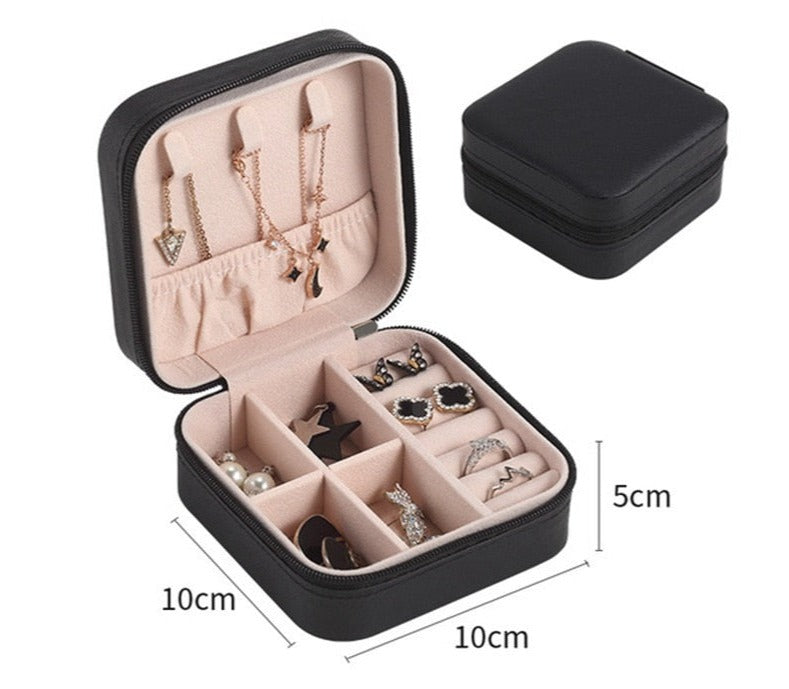 JewelryVault - Boîte Bijoux Luxe Portable Organisatrice