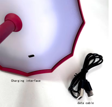 ScandiLoom - Lampe de Table Minimaliste au Design Parapluie