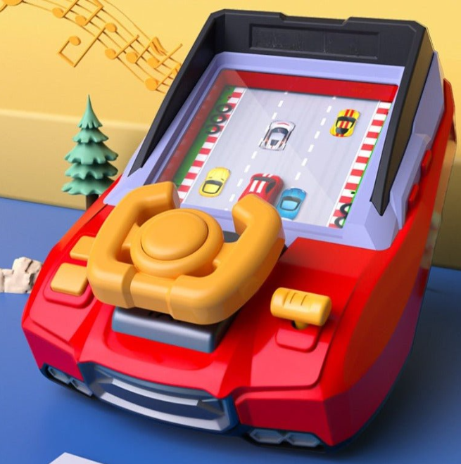 SpeedKid Toy - Volant Réaliste Jouet de Course Enfants