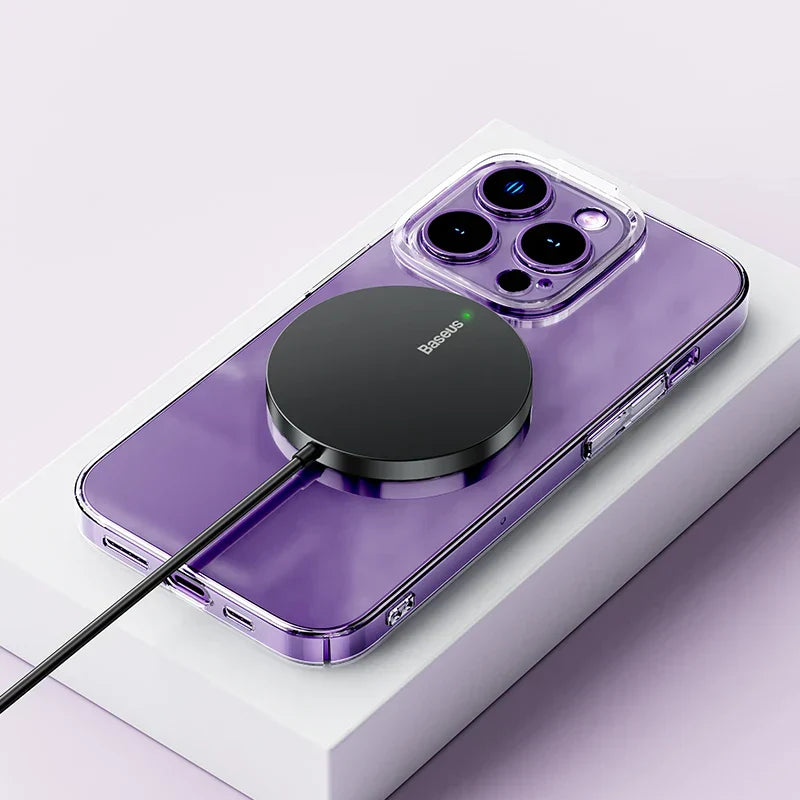 MagnetCharge - Chargeur Magnétique Sans Fil 15W pour iPhone
