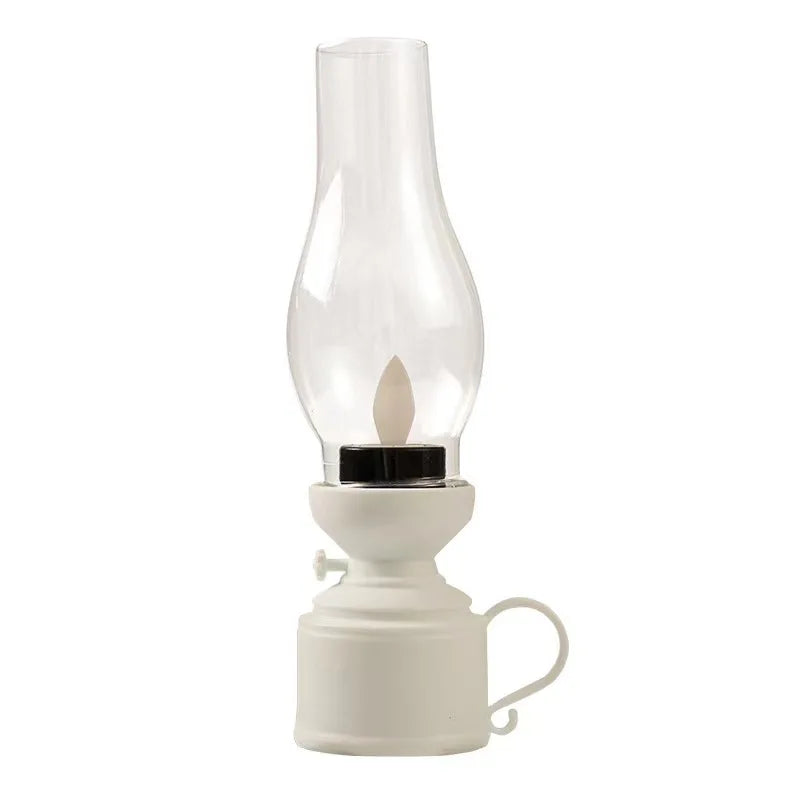 VintageGlow Lampe de Table - Lampe LED Rétro Sans Fil pour la Maison