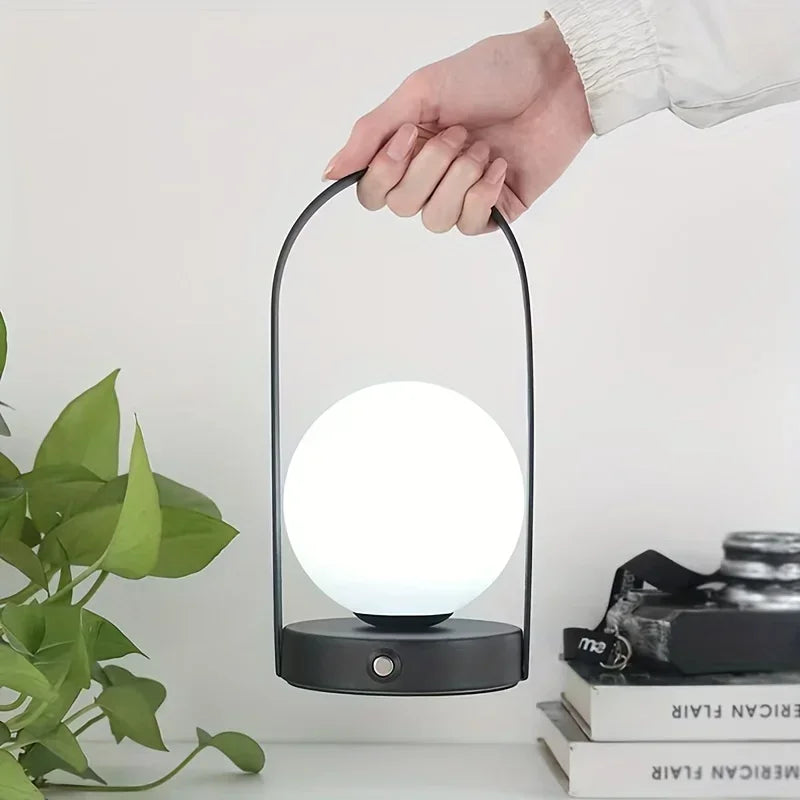 FlexiGlow - Lampe de Table LED Rechargeable pour Extérieur