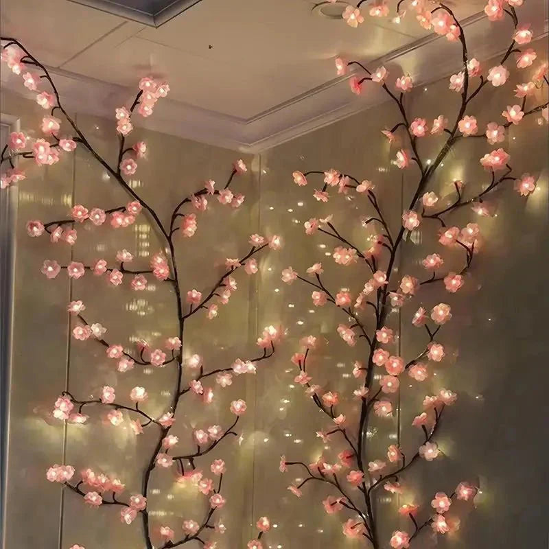 PetalGlow - Guirlande Lumineuse LED Fleurs de Cerisier Sakura