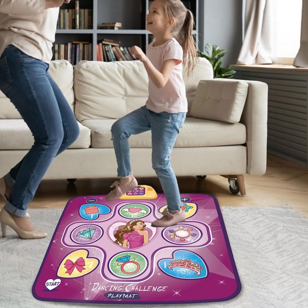 RhythmGlow - Tapis de Danse LED Enfants