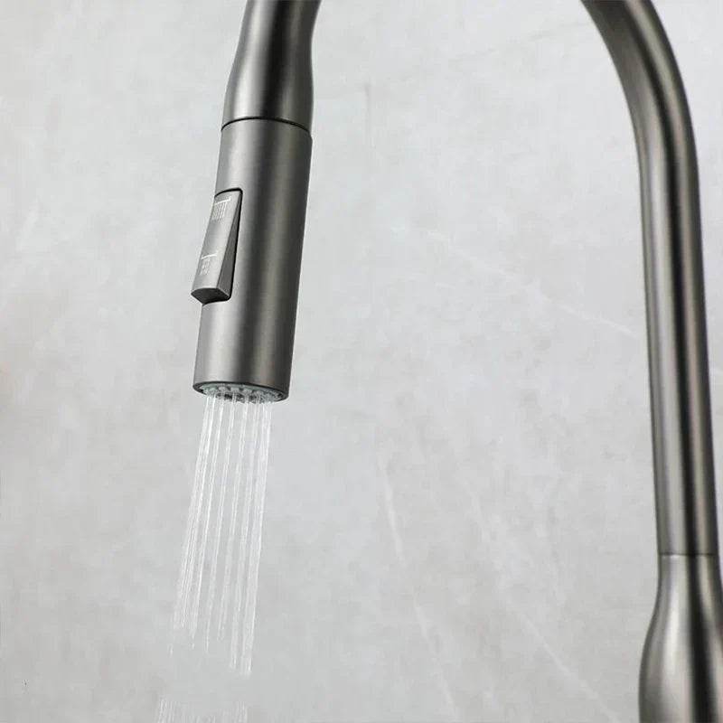 AquaStream Luxe - Robinet de Cuisine Réglable avec Douchette