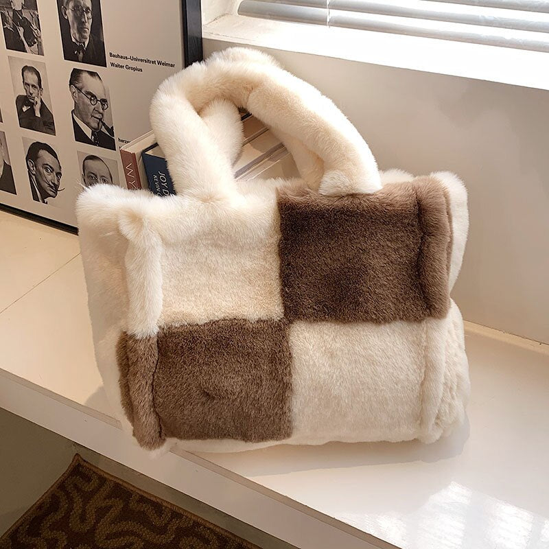 Pipa Plush Bag – Sac Femme Confortable Hivernal