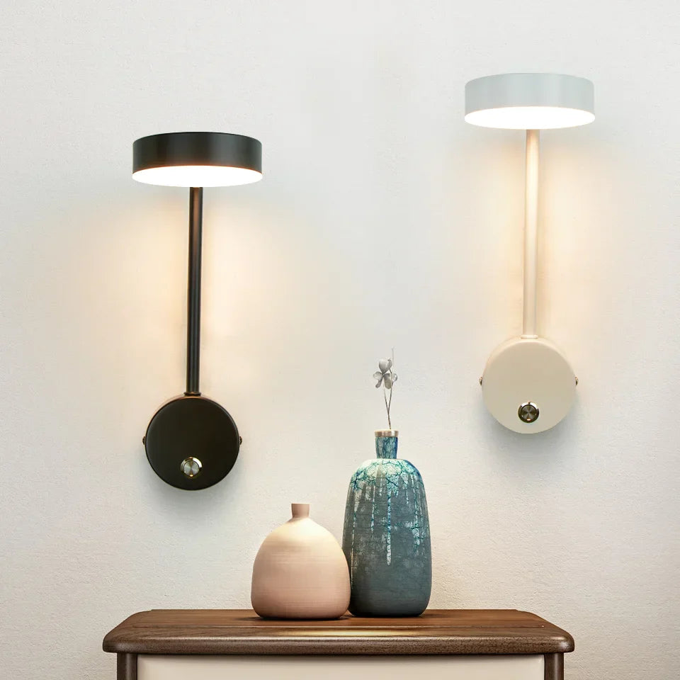NordicGlow - Applique Murale LED Orientable pour Intérieur Moderne