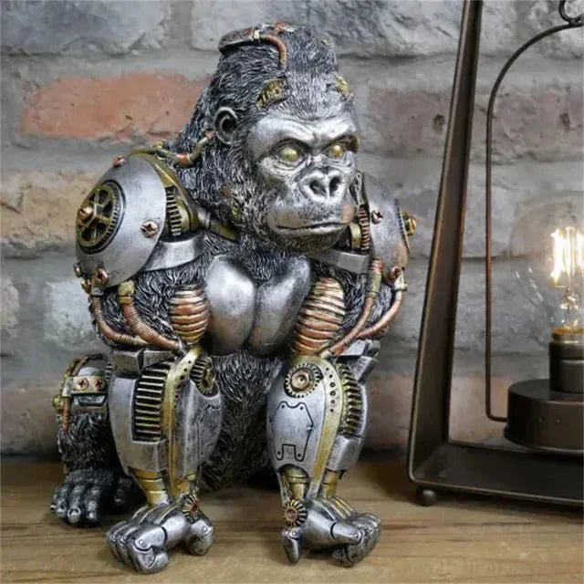 SteamBeast - Figurines d'animaux steampunk avec engrenages