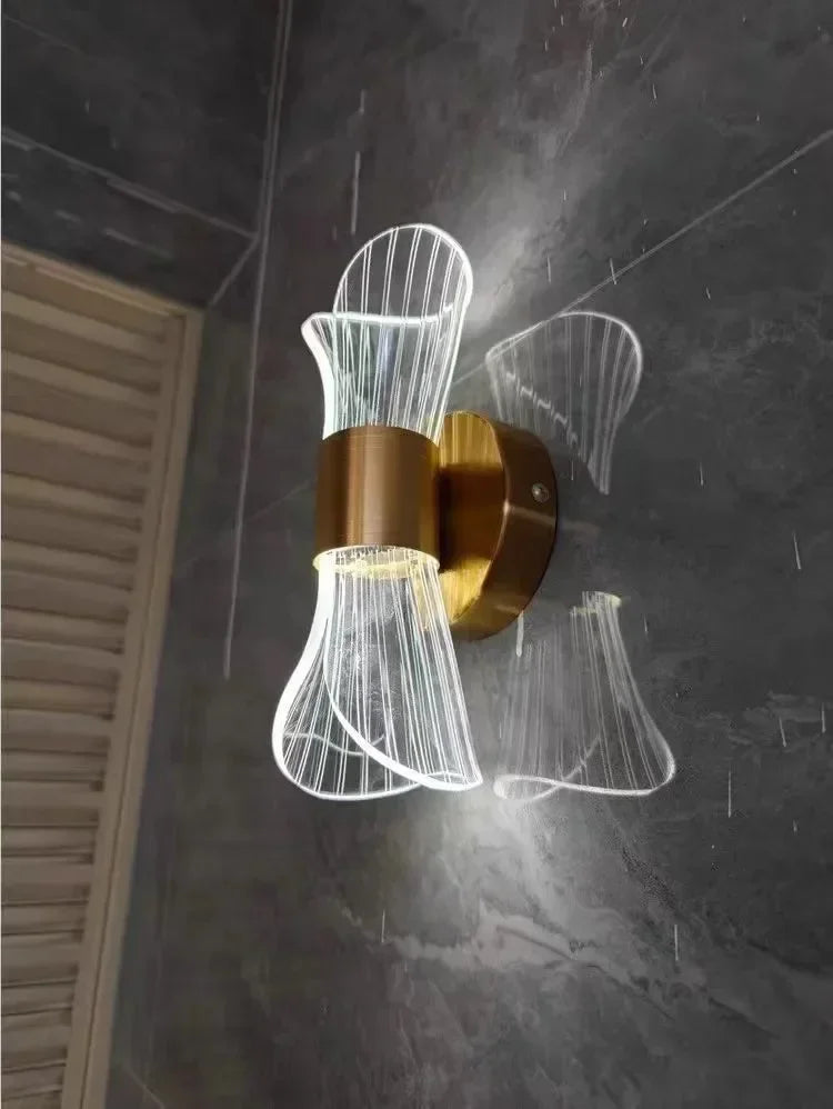 GlowCurve - Applique Murale LED Élégante pour Chambre et Salon