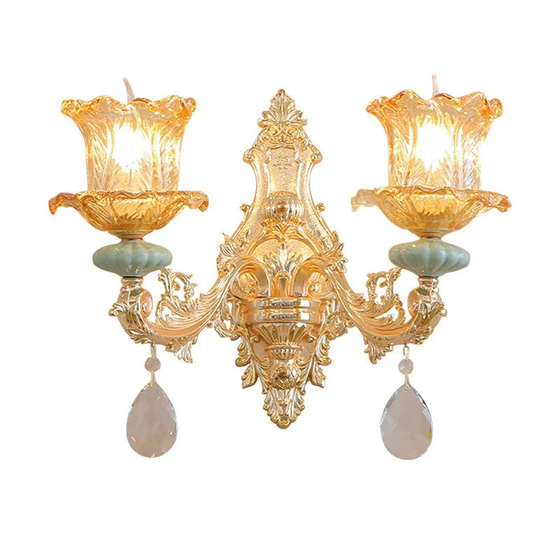 CrystalLuxe - Applique murale en cristal pour un intérieur moderne