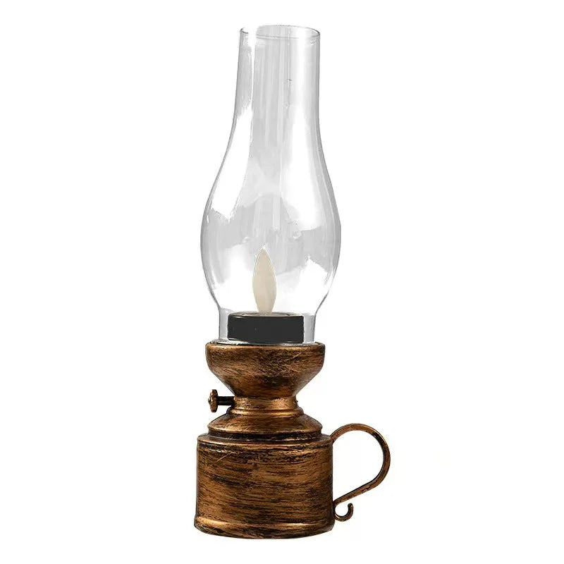 VintageGlow Lampe de Table - Lampe LED Rétro Sans Fil pour la Maison