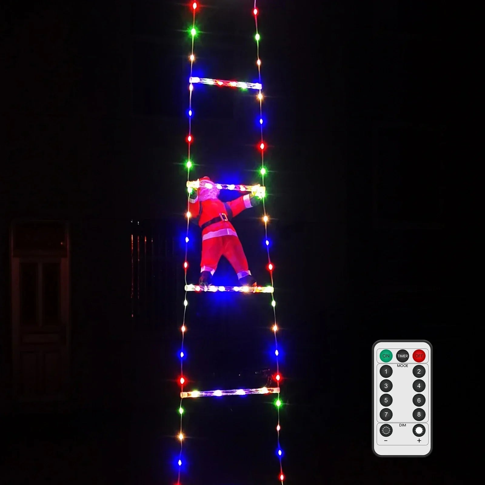 HolidayGlow Lights - Guirlande lumineuse LED de Noel avec telecommande