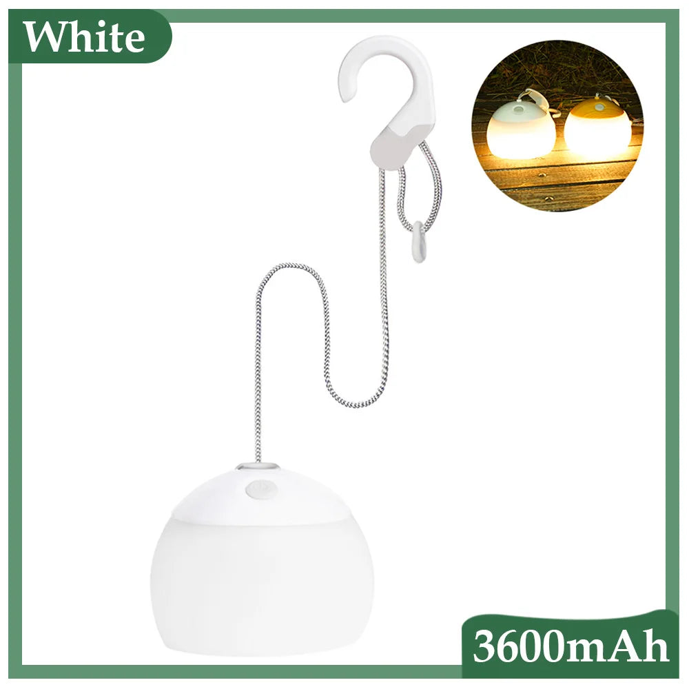 CampGlow - Lampe Camping Rétro Rechargeable USB