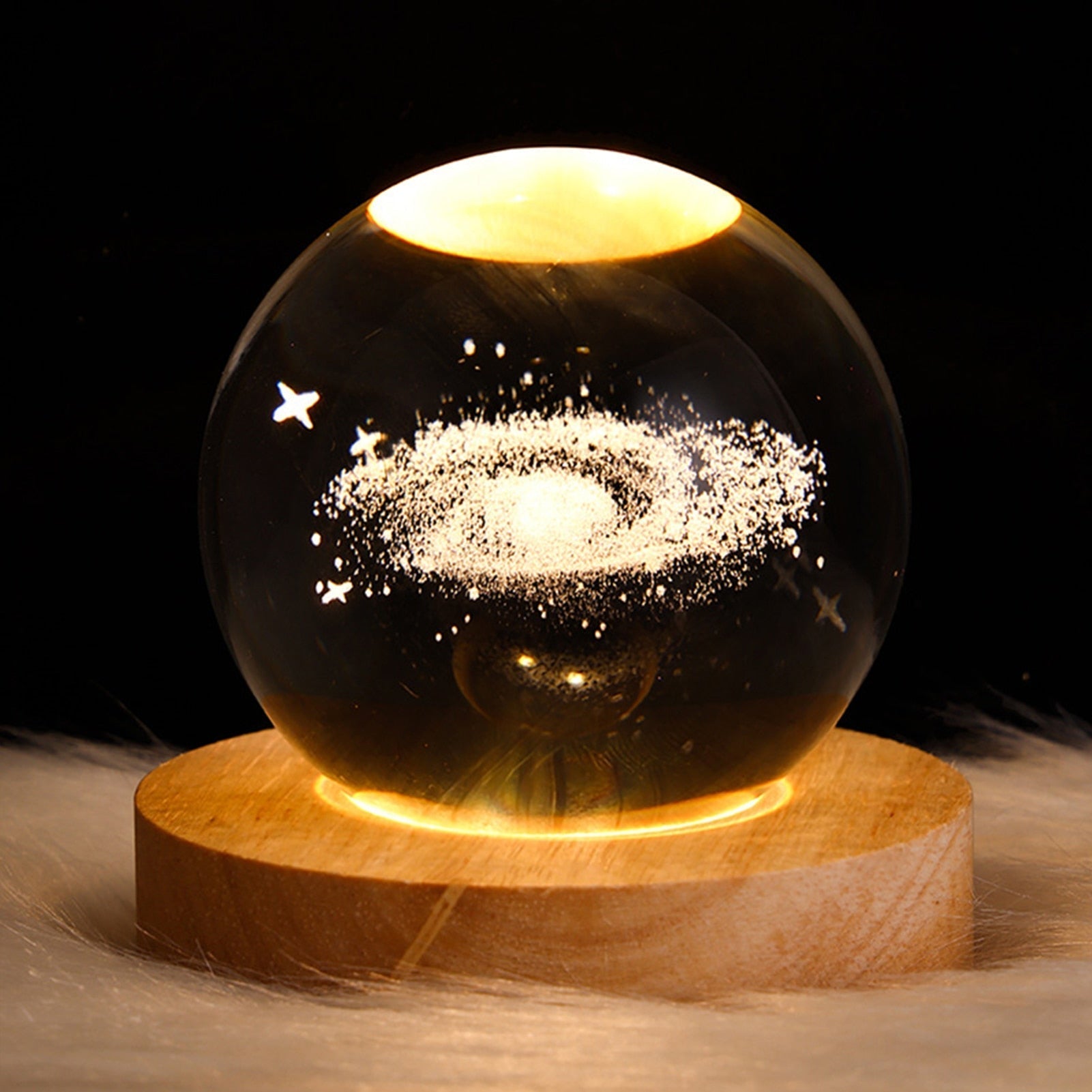 Crystal Light Ball – Sphère Lumineuse Enchantée Maison
