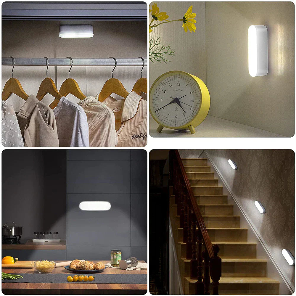 Brighte - Applique murale sans fil rechargeable a detecteur de mouvement