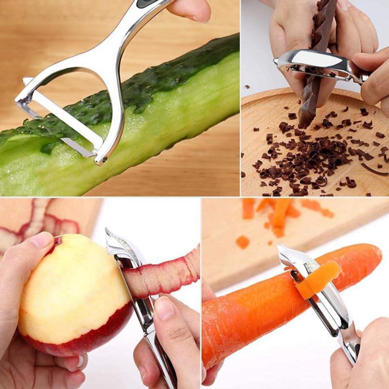 SwiftPeel - Économe Inox Précision et Rapidité