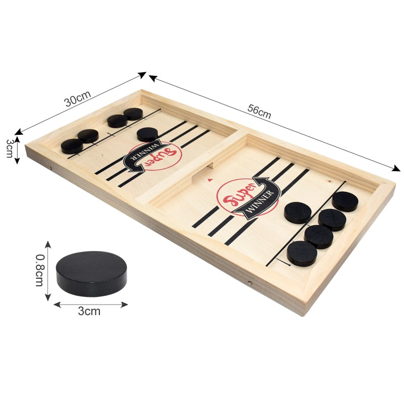 WoodStrike - Hockey de Table en Bois