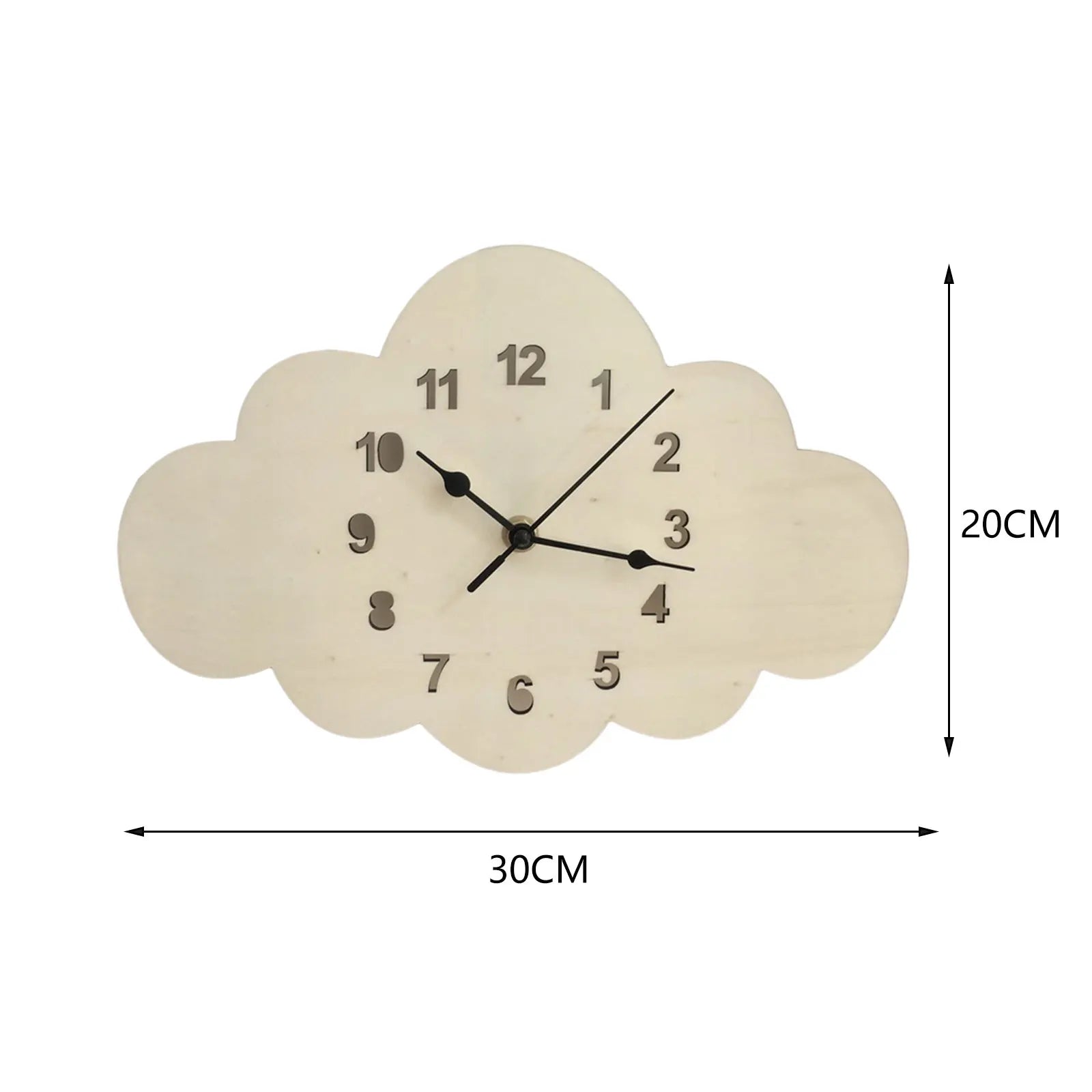 NordicWall - Horloge Murale Scandinave pour Chambre d'Enfant