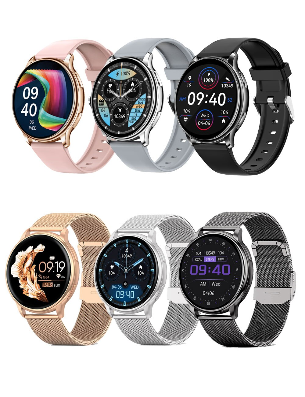 SmartPulse Watch - Monitoring Santé Luxe Connecté