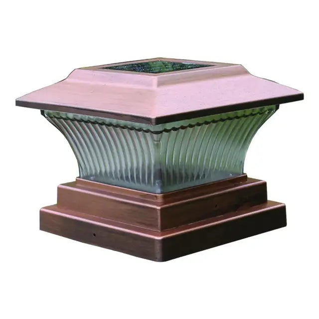 SoleilLuxe - Lampe Solaire de Jardin LED Élégante