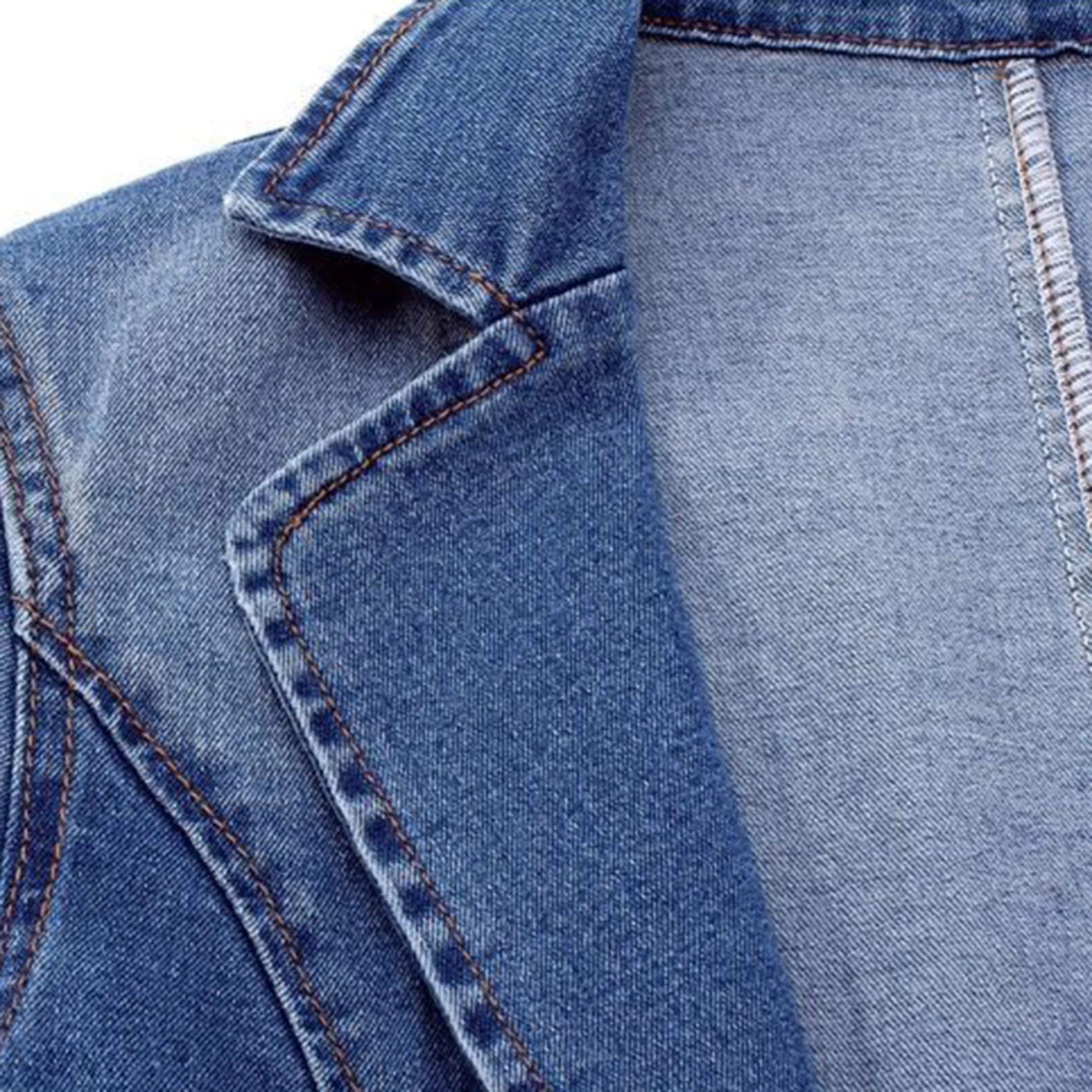Sophie | Élégant Blazer Denim Femme Moderne 3