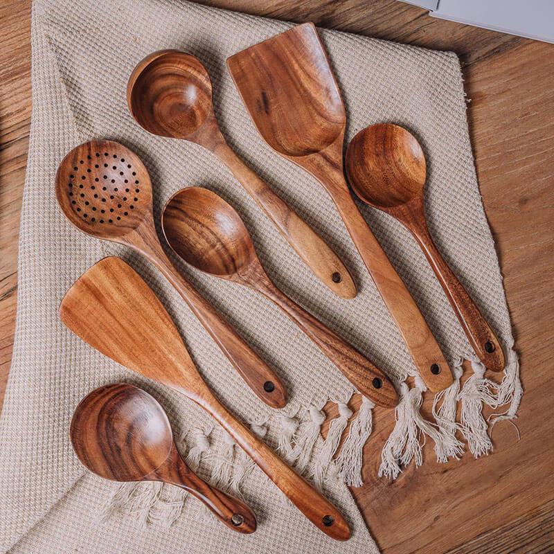 TeakCraft – Ustensiles Cuisine Teck Durable